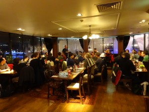 CPC15 workshop dinner at Doggetts Coat and Badge, on London's South Bank (Photo: Doru Popovici, CMU)